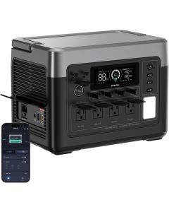 OUKITEL P1500 PLUS 1800W Portable Power Station, 1536Wh Solar Generator, LiFePO4 Battery